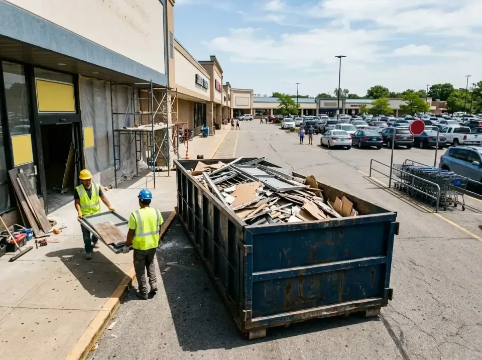 retail-store-renovation-debris-003 — frequently asked questions, Roll-off Dumpster Rentals in Medford, OR